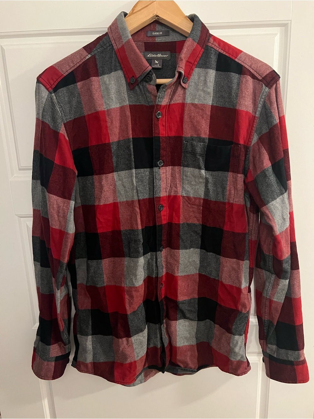 EDDIE BAUER MENS FLANNEL